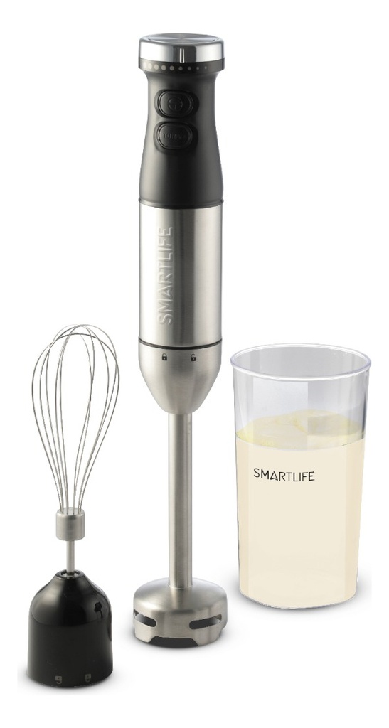 Licuadora De Mano Smartlife Sm5010fpn 800w Acero Inoxidable Acero Inoxidable/negro