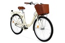 BICICLETA PASEO TOPMEGA LUX R29 BEIGE 1007555
