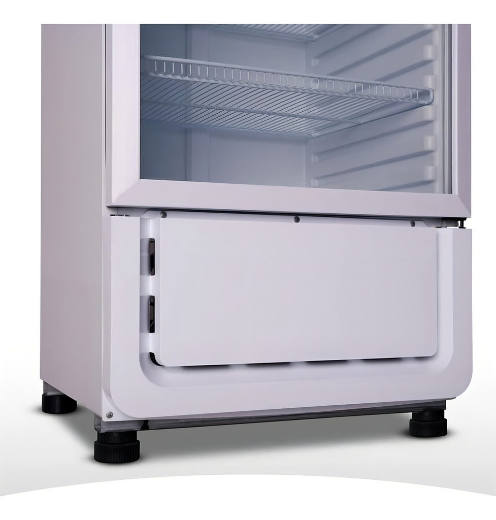 Exhibidora Vertical Inelro Mt 12 310 L 1 Puerta Blanca 295w Blanco