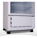 Exhibidora Vertical Inelro Mt 12 310 L 1 Puerta Blanca 295w Blanco