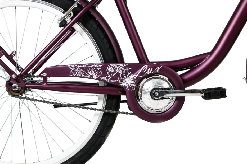 BICICLETA PASEO TOPMEGA LUX R29 VIOLETA 1007557