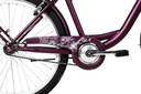 BICICLETA PASEO TOPMEGA LUX R29 VIOLETA 1007557
