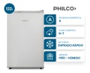 Heladera Philco Bajo Mesada Phbm0132p2 122l Plata Plateado