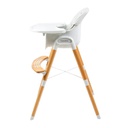 SILLA DE COMER CARESTINO ESTOCOLMO SL006-GR GRIS CLARO