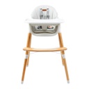 SILLA DE COMER CARESTINO ESTOCOLMO SL006-GR GRIS CLARO