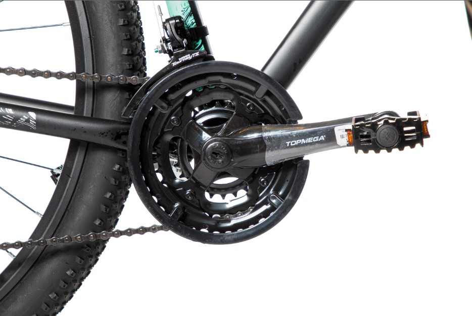 BICICLETA TOPMEGA SUNSHINE R29 21V NEGRO/CELESTE &quot;M&quot;