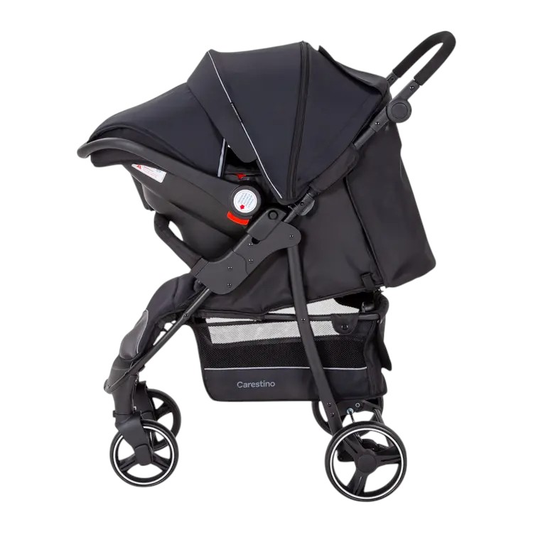 COCHE CARESTINO CITY TRAVEL V3 ACCESORIOS NEGRO