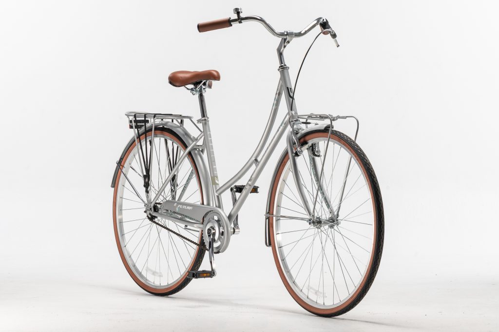 BICICLETA FUTURA CAROLINA R28 PASEO GRIS