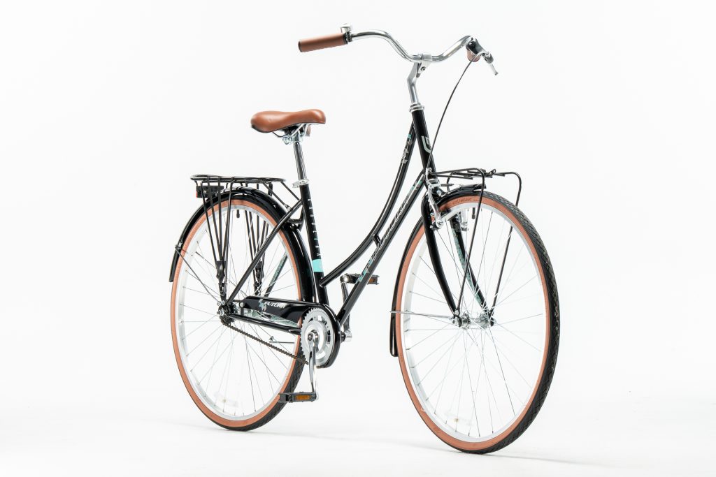 BICICLETA FUTURA CAROLINA R28 PASEO NEGRA