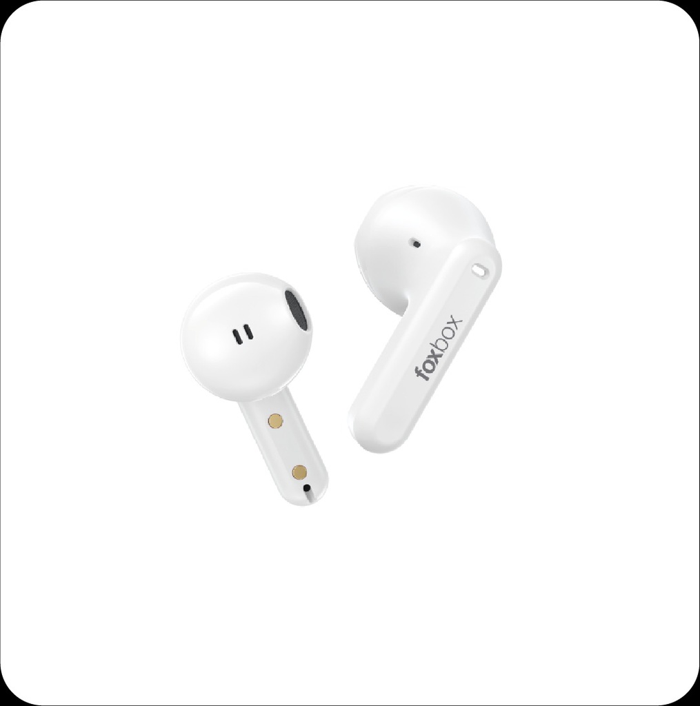 AURICULAR INALAMBRICO FOXBOX BOOST CLARITY BLANCO