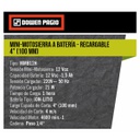 MINI MOTOSIERRA A MANO DOWEN PAGIO 9992994 BATERIA 4" 12V
