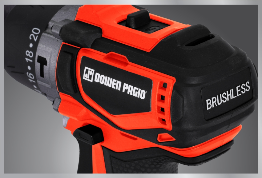 TALADRO PERCUTOR DOWEN PAGIO 9993112 A BATERIA 13 MM 18V BRUSHLESS