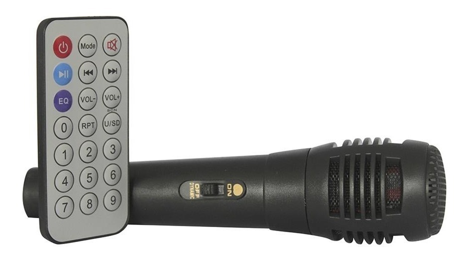 Parlante Kanji Harrison Mamma Inalambrico 1200w Luz Led Negro