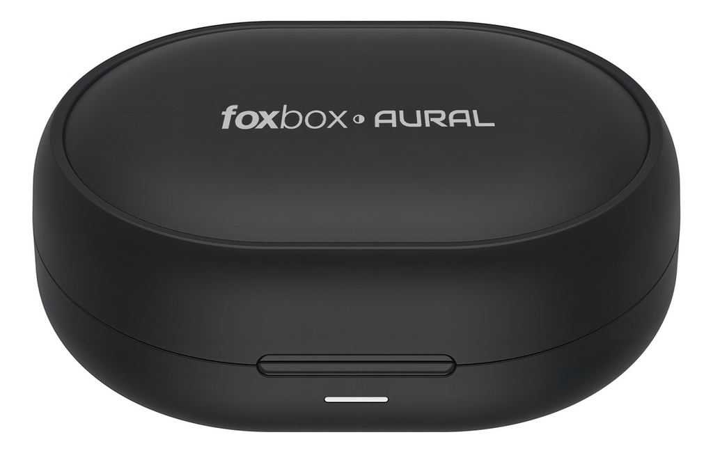 Auriculares Inalámbricos Foxbox Tws Boost Aural Color Negro