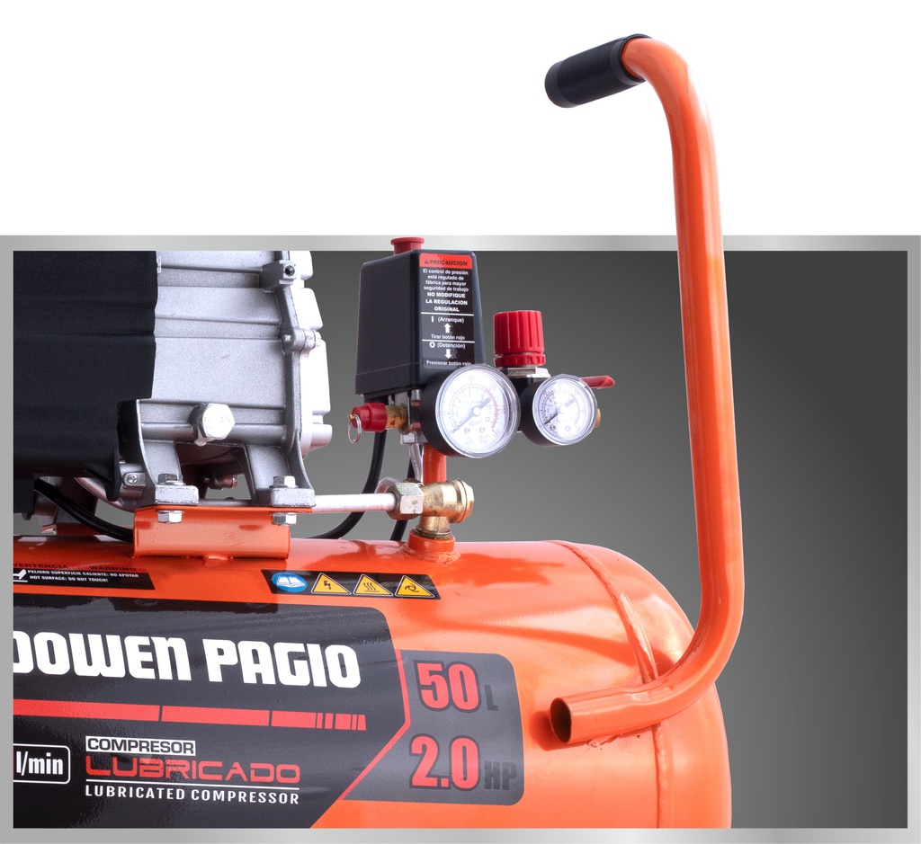 COMPRESOR DE AIRE DOWEN PAGIO 9994222.2 2.0 HP 50L DP