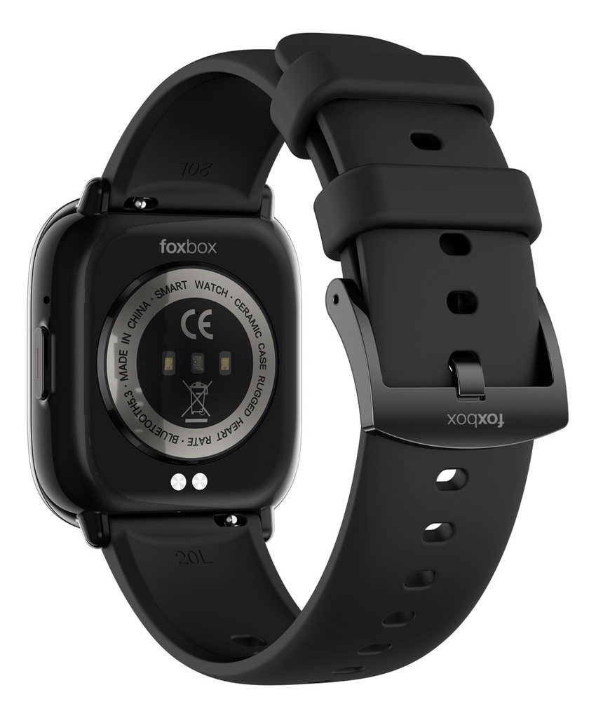 Reloj Smartwatch Foxbox Axia Caja Negro Malla Negro