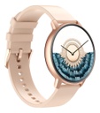 Reloj Smartwatch Foxbox Neon 3.0 Caja Dorado Malla Rosa