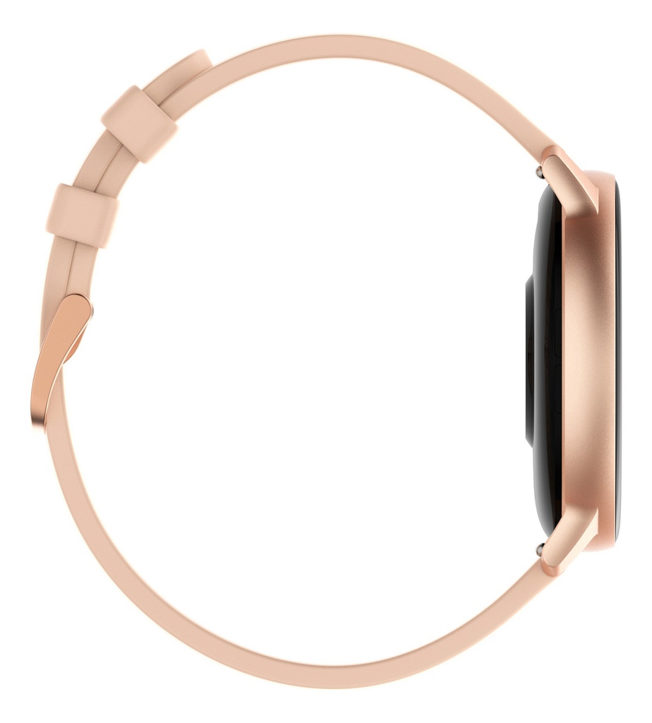 Reloj Smartwatch Foxbox Neon 3.0 Caja Dorado Malla Rosa
