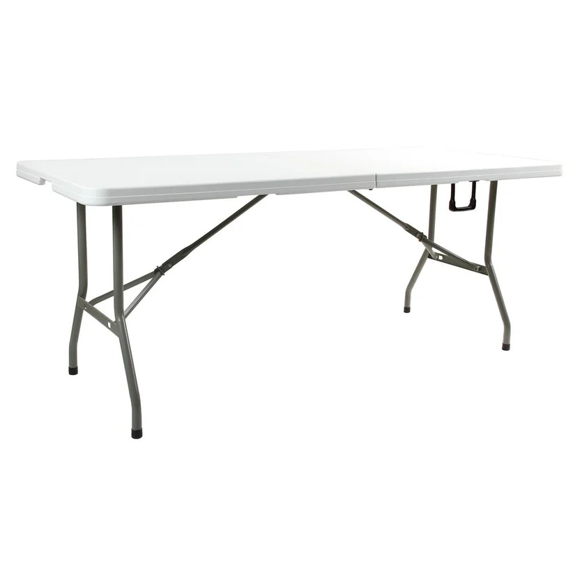 MESA PLEGABLE JUST HOME COLLECTION HY-Z180A 180CM