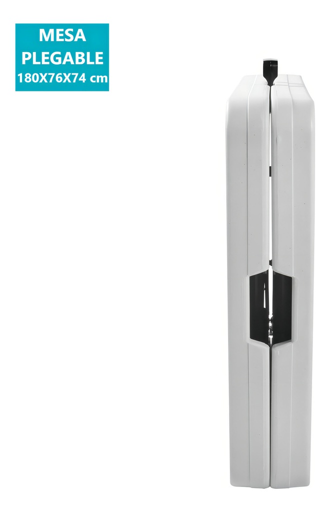 Mesa Plegable De 1.80 M Just Home Collection 109622 Smac Blanco