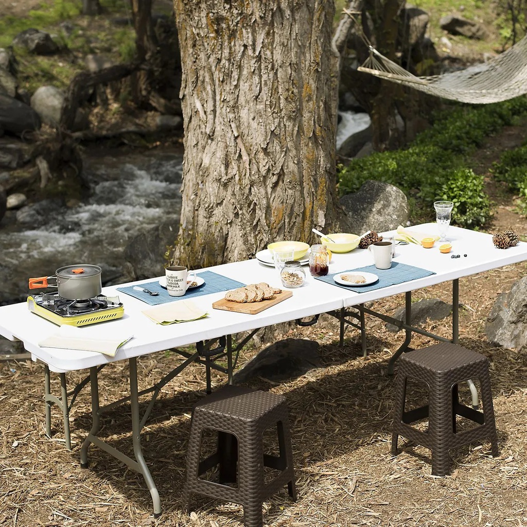 MESA PLEGABLE JUST HOME COLLECTION HY-Z244A 244CM