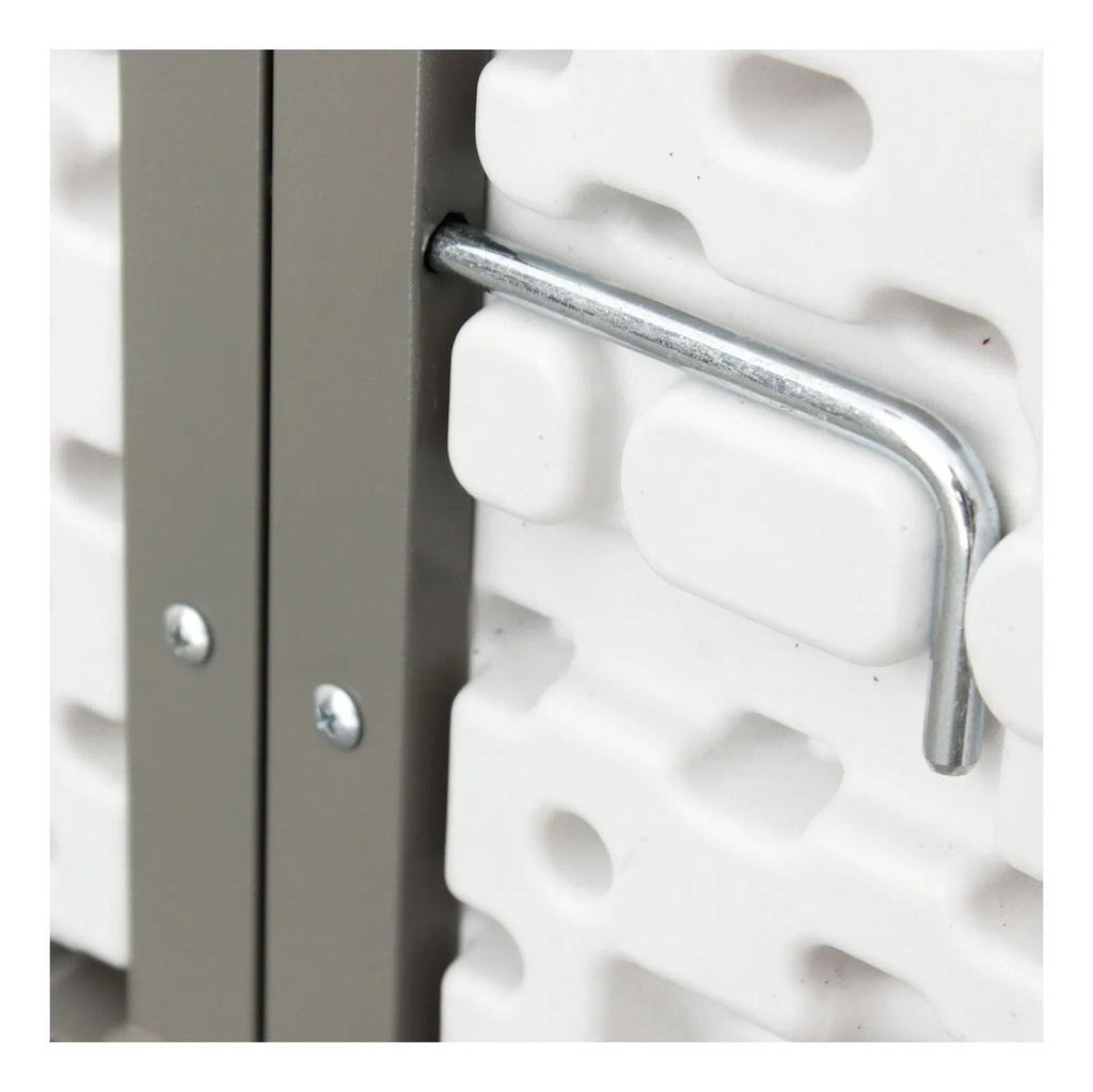 Mesa Plegable Just Home Collection Hy-z244a 244cm Blanco