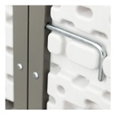 Mesa Plegable Just Home Collection Hy-z244a 244cm Blanco