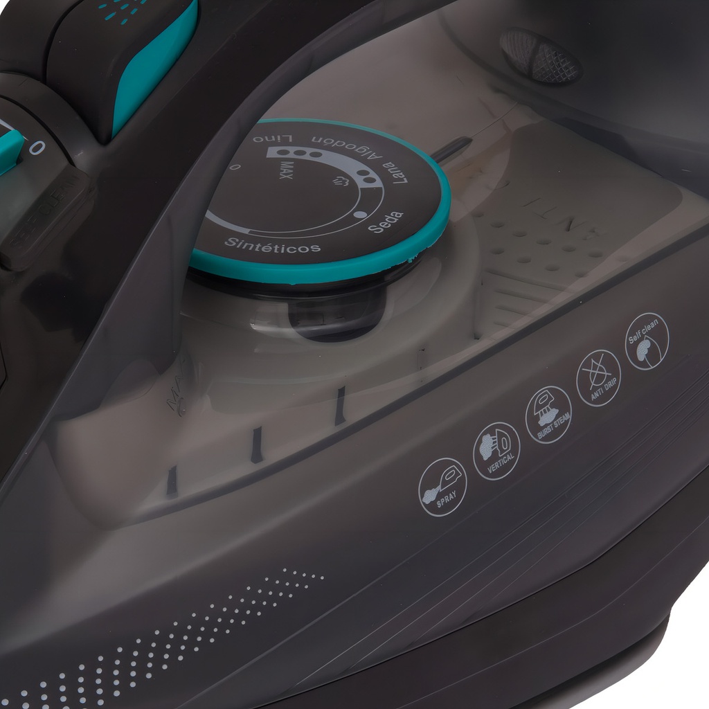 Plancha Vapor Inalambrica Westinghouse Wh-pl2201 Ceramica Gris Oscuro