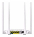 Router Kanji Kjn-rout4a01 4 Antenas 5dbi Blanco