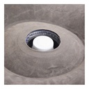 Colchon Inflable Sencillo Kilmber Con Bomba De Pie 99cm Gris