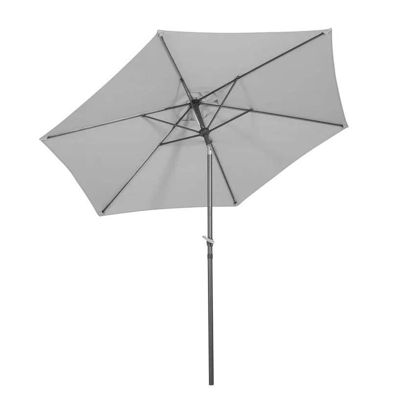 SOMBRILLA JUST HOME COLLECTION HDP-275 GRIS 270CM