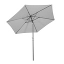 SOMBRILLA JUST HOME COLLECTION HDP-275 GRIS 270CM