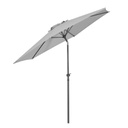 SOMBRILLA JUST HOME COLLECTION HDP-275 GRIS 270CM