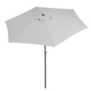 SOMBRILLA JUST HOME COLLECTION HDP-275 GRIS 270CM