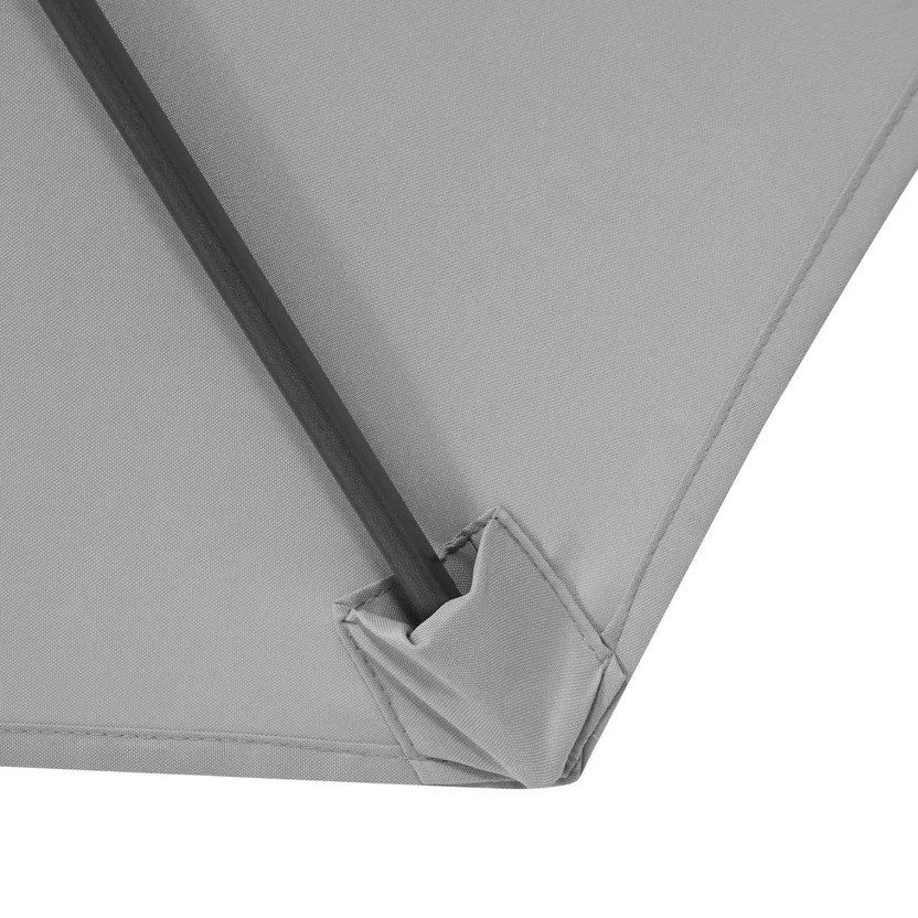 SOMBRILLA JUST HOME COLLECTION HDP-275 GRIS 270CM