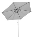 Sombrilla Just Home Collection Hdp-275 Gris 270cm Lisa