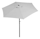 Sombrilla Just Home Collection Hdp-275 Gris 270cm Lisa