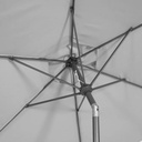 Sombrilla Just Home Collection Hdp-275 Gris 270cm Lisa