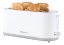 Tostadora Kanjihome Kjh-tm1400-05 1400w 4 Panes 7 Niv Blanca Blanco