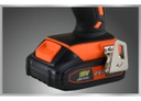 Taladro Atornillador Bateria 13mm 18v Dowen Pagio 9993120 Naranja 50 Hz