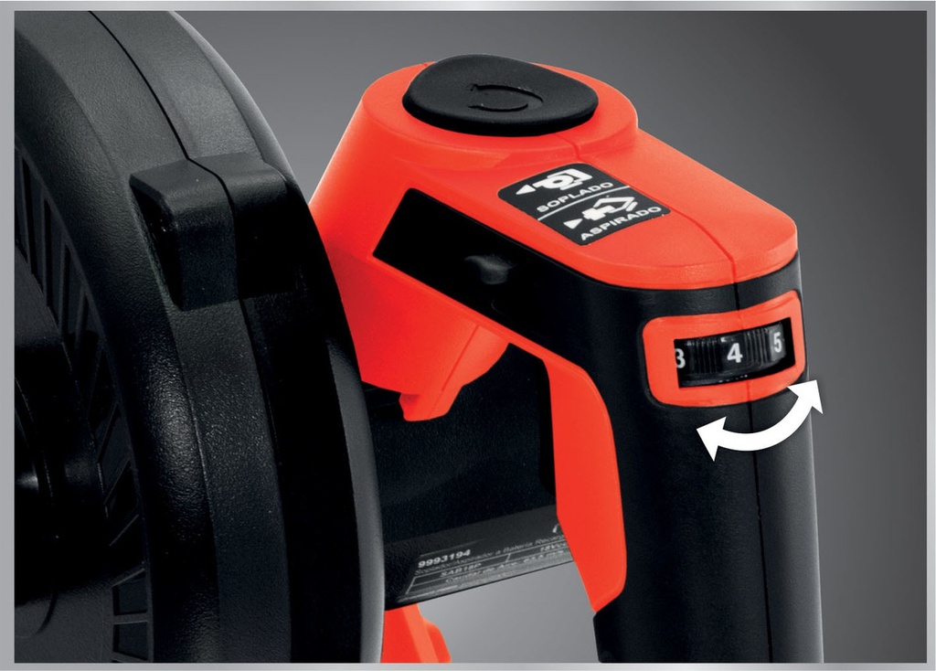Soplador Aspirador A Batería 18v Dowen Pagio 9993194
