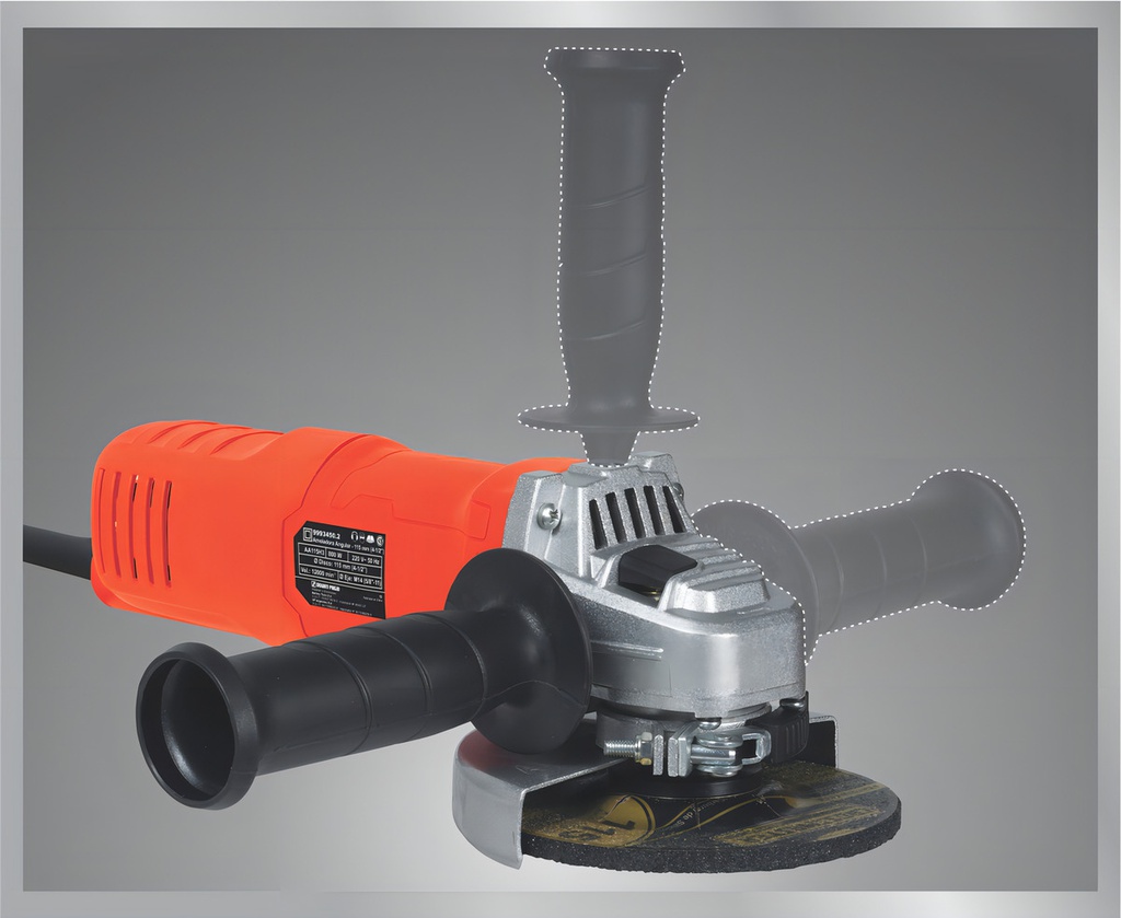 Amoladora Angular 115 Mm 800 W Dowen Pagio 9993220.4 Naranja 50hz