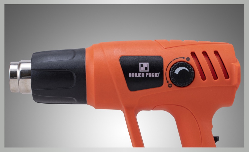 Pistola Aire Caliente Dowen Pagio 2000 W +accesorios 9993460 Naranja