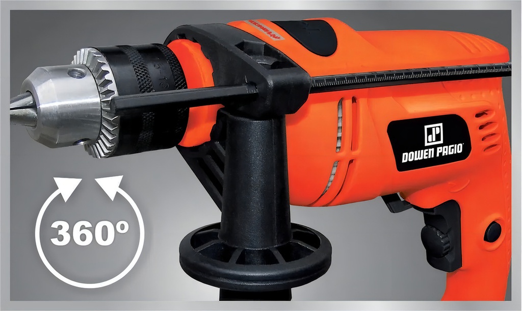 Taladro Percutor Dowen Pagio 13mm Vel Variable 600w 9993808 Naranja 50