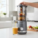 Extractor De Jugos Westinghouse Exprimidor Lento Color Gris