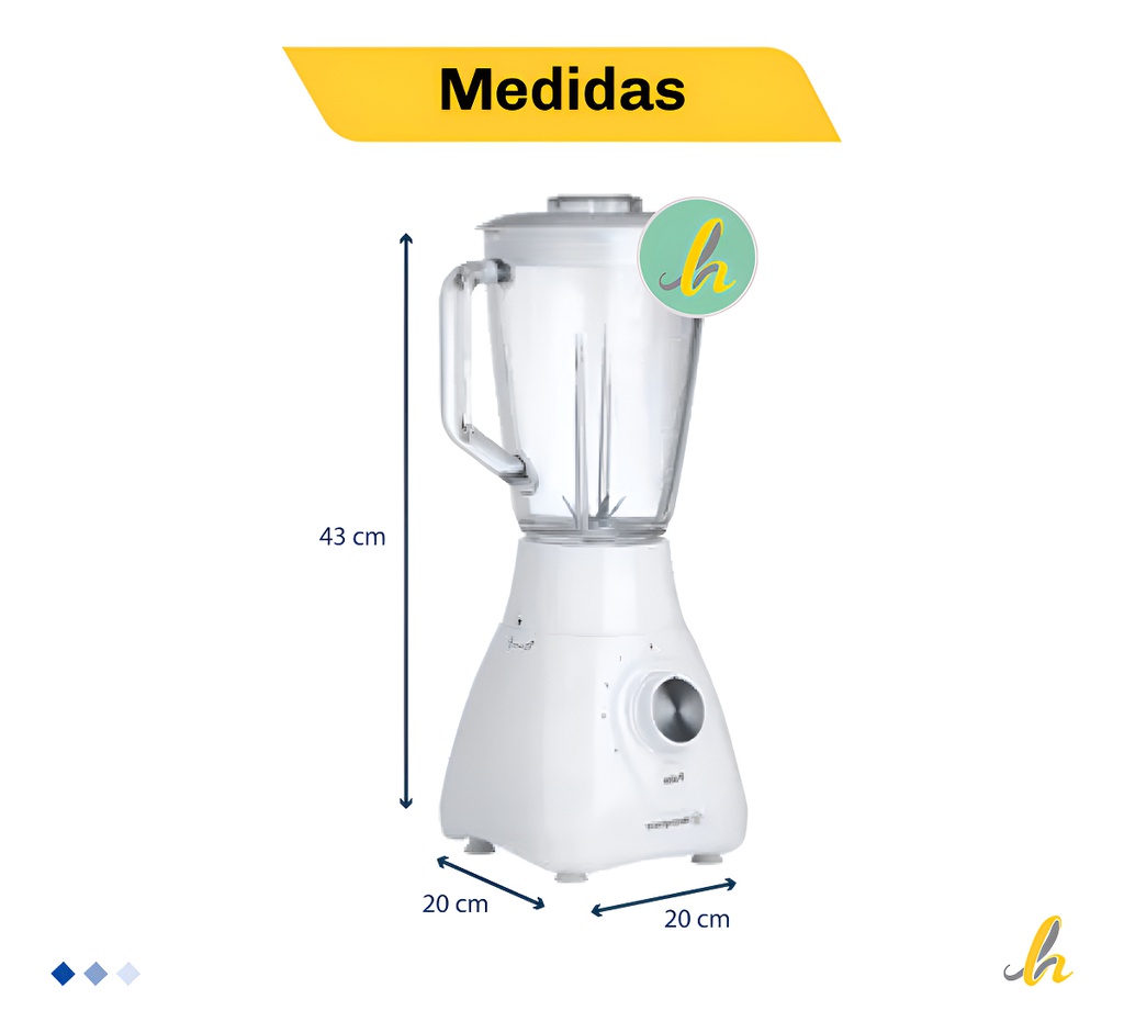 Licuadora Westinghouse Wh-bl0800la01 Blanca Color Blanco