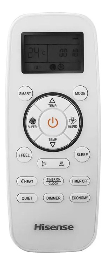 Aire Acondicionado Hisense As22hr4sxtkg00n 6300w Frío Calor Blanco