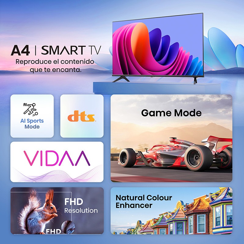SMART TV HISENSE 43A42K 43" FULL HD