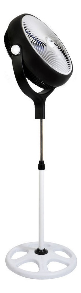 Ventilador De Pie Star Trak 20  Stpg-20 5 Aspas 120w 50.8 Cm Negro Negro Plástico