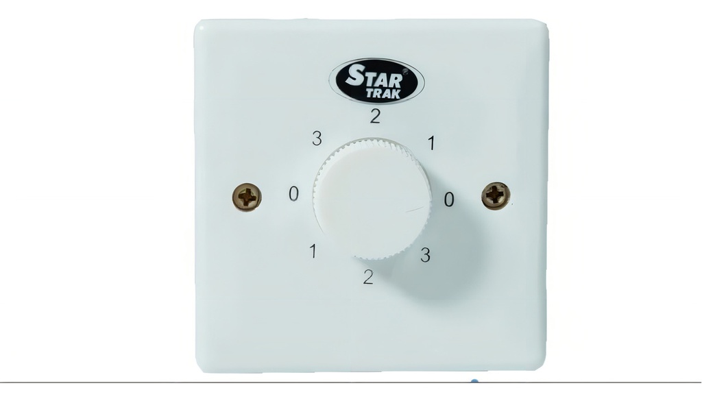 Ventilador De Techo Star Trak Stvt56 3 Palas Blanco 1.422 M 50 Hz/60 Hz